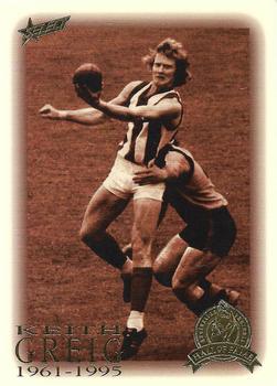 1996 Select AFL Hall of Fame #95 Keith Greig Front